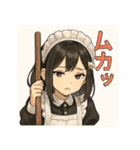 感情フル稼働！メイドのきもち（個別スタンプ：10）