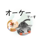 色々な猫7-1 短毛-立ち耳-サバトラ（個別スタンプ：28）