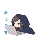 陰キャ女子★人見知り会議（個別スタンプ：20）