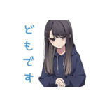 陰キャ女子★人見知り会議（個別スタンプ：39）