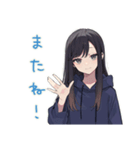 陰キャ女子★人見知り会議（個別スタンプ：40）