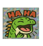 超覚醒イグアナ降臨伝@SFW（個別スタンプ：1）