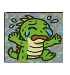 超覚醒イグアナ降臨伝@SFW（個別スタンプ：5）