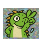 超覚醒イグアナ降臨伝@SFW（個別スタンプ：7）