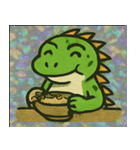 超覚醒イグアナ降臨伝@SFW（個別スタンプ：9）