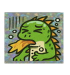 超覚醒イグアナ降臨伝@SFW（個別スタンプ：12）