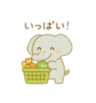 可愛い動物達のお買い物 日本語（個別スタンプ：6）