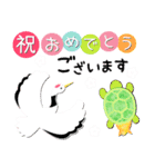 0歳 赤ちゃんお祝い行事・記念日スタンプ（個別スタンプ：1）