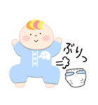 0歳 赤ちゃんお祝い行事・記念日スタンプ（個別スタンプ：14）