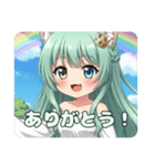 カードゲームを楽しむみなみちゃんスタンプ（個別スタンプ：12）