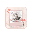 夢幻フラワー子猫（個別スタンプ：8）