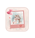 夢幻フラワー子猫（個別スタンプ：10）