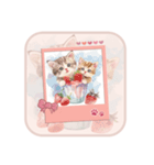 夢幻フラワー子猫（個別スタンプ：17）