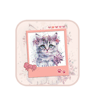 夢幻フラワー子猫（個別スタンプ：19）