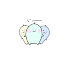 まめもんず★なかよし仲間たち（動く）（個別スタンプ：1）