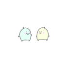 まめもんず★なかよし仲間たち（動く）（個別スタンプ：5）