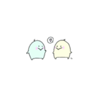 まめもんず★なかよし仲間たち（動く）（個別スタンプ：7）
