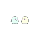 まめもんず★なかよし仲間たち（動く）（個別スタンプ：11）