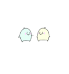 まめもんず★なかよし仲間たち（動く）（個別スタンプ：16）