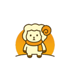 もこもこ羊の秋のスタンプ（個別スタンプ：13）
