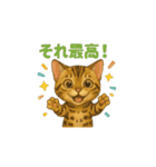 猫いろいろ日常会話23（個別スタンプ：1）