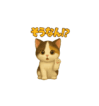 猫いろいろ日常会話23（個別スタンプ：16）