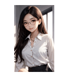 秘書の写真（個別スタンプ：13）