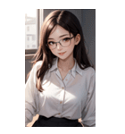 秘書の写真（個別スタンプ：20）