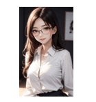 秘書の写真（個別スタンプ：25）