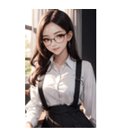 秘書の写真（個別スタンプ：32）