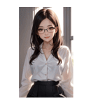 秘書の写真（個別スタンプ：33）