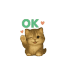 動くいろいろ種類猫日常会話（個別スタンプ：10）