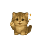 動く無言いろいろ種類猫（個別スタンプ：14）