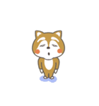 マロンカラー（個別スタンプ：4）