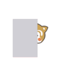マロンカラー（個別スタンプ：16）
