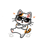 グラサン三毛猫のきもち（個別スタンプ：15）