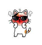 グラサン三毛猫のきもち（個別スタンプ：20）