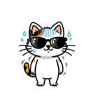 グラサン三毛猫のきもち（個別スタンプ：29）