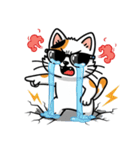 グラサン三毛猫のきもち（個別スタンプ：31）