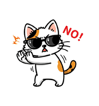 グラサン三毛猫のきもち（個別スタンプ：38）