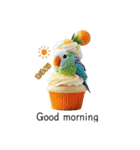 オウムカップケーキ♡（個別スタンプ：33）