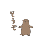 やる気のないマーモット1【日常編】（個別スタンプ：38）