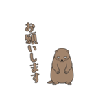 やる気のないマーモット1【日常編】（個別スタンプ：40）