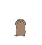 やる気のないマーモット2【言葉なし編】（個別スタンプ：29）