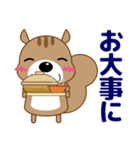 ずっと使える大人の優しいきづかいリス（個別スタンプ：27）
