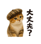 秋♪子猫の日常フレーズ（個別スタンプ：24）