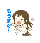 毎日使える！可愛い女の子の気持ちスタンプ（個別スタンプ：3）