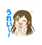毎日使える！可愛い女の子の気持ちスタンプ（個別スタンプ：4）