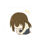 毎日使える！可愛い女の子の気持ちスタンプ（個別スタンプ：9）
