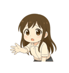 毎日使える！可愛い女の子の気持ちスタンプ（個別スタンプ：10）